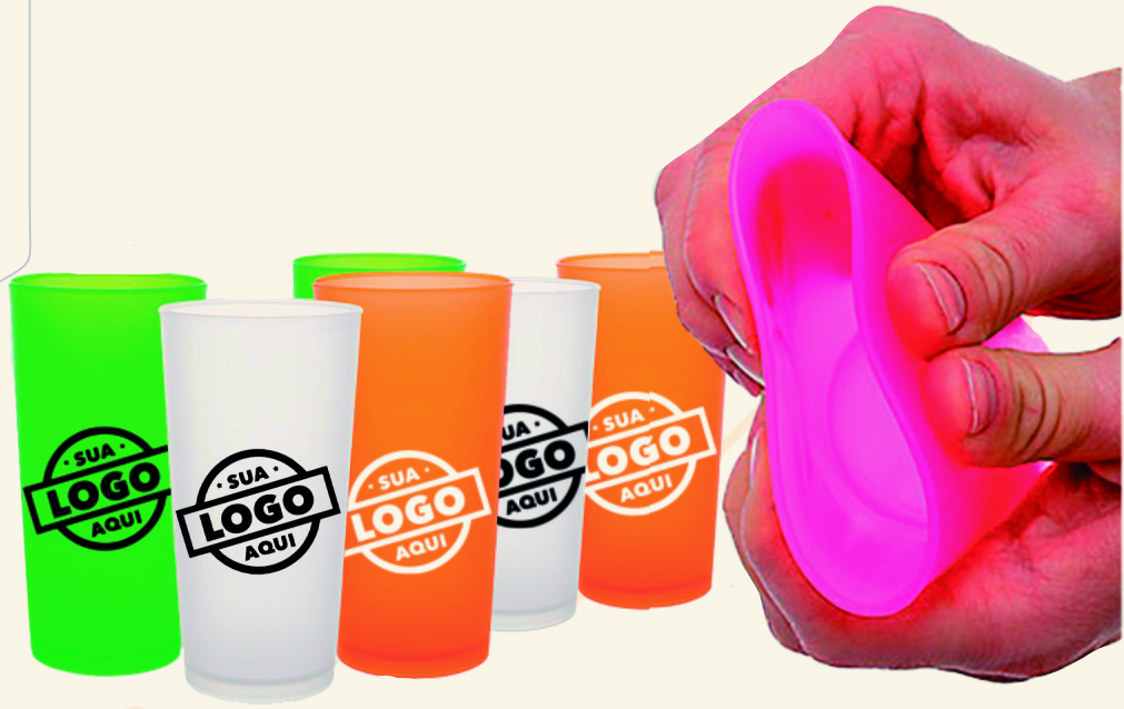 Copos personalizados para eventos